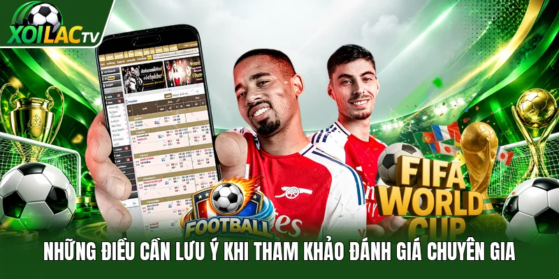 Những điều cần lưu ý khi tham khảo đánh giá chuyên gia