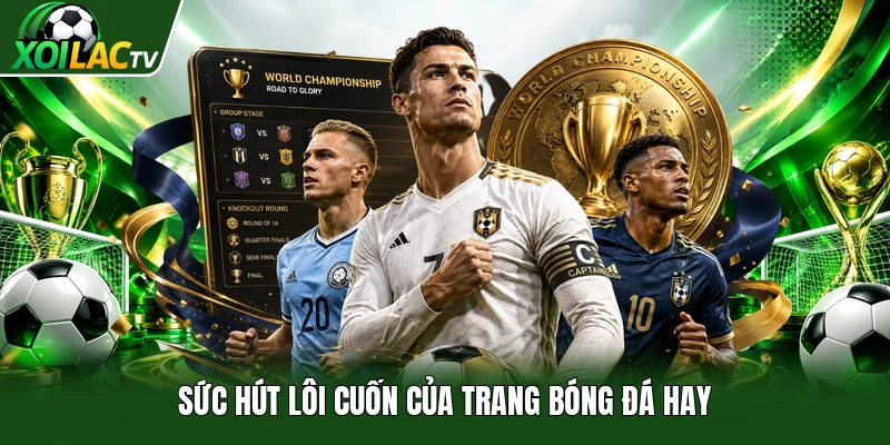 Sức hút lôi cuốn của trang bóng đá hay